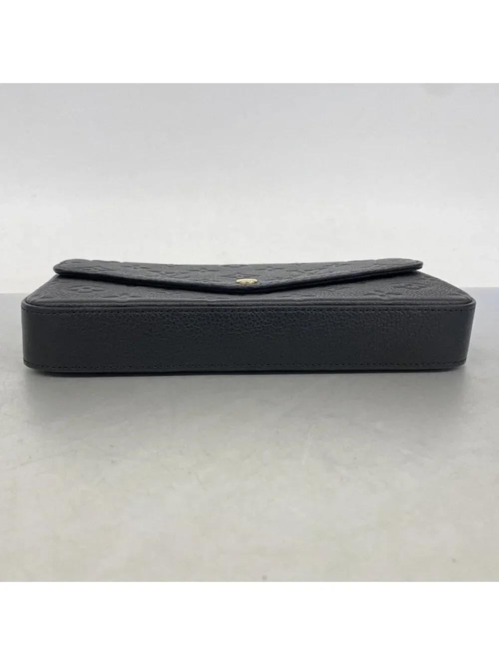 Louis Vuitton Shoulder Wallet Monogram Empreinte Pochette Felicity Noir